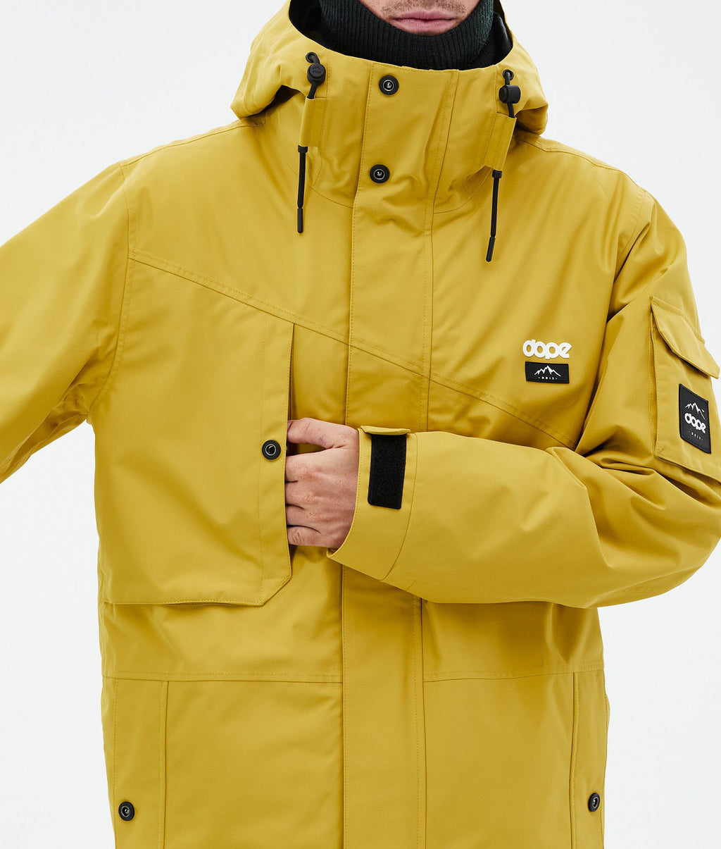 Snowboard Jacket For Men Yellow