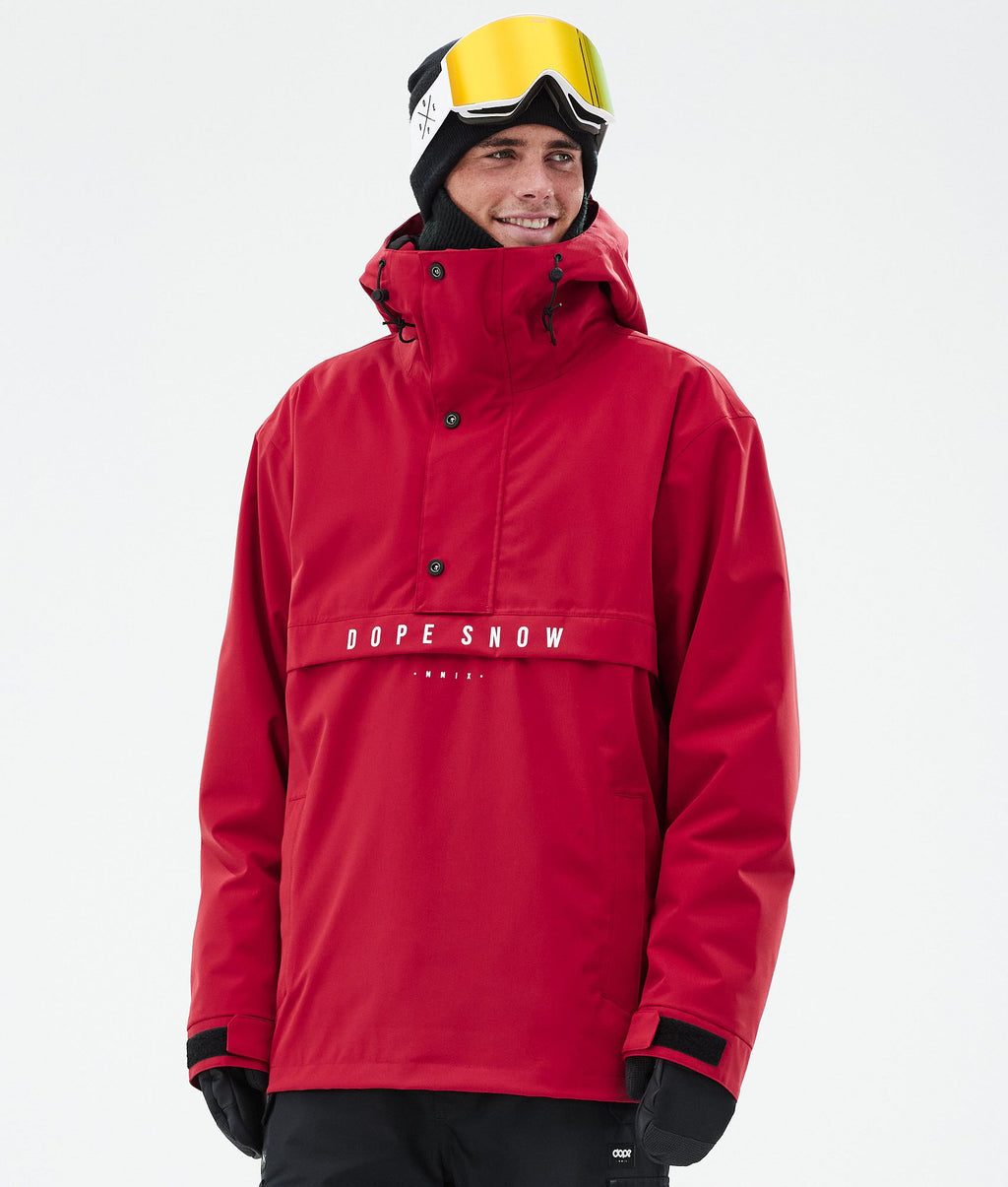 Snowboard Jacket For Men Deep Red