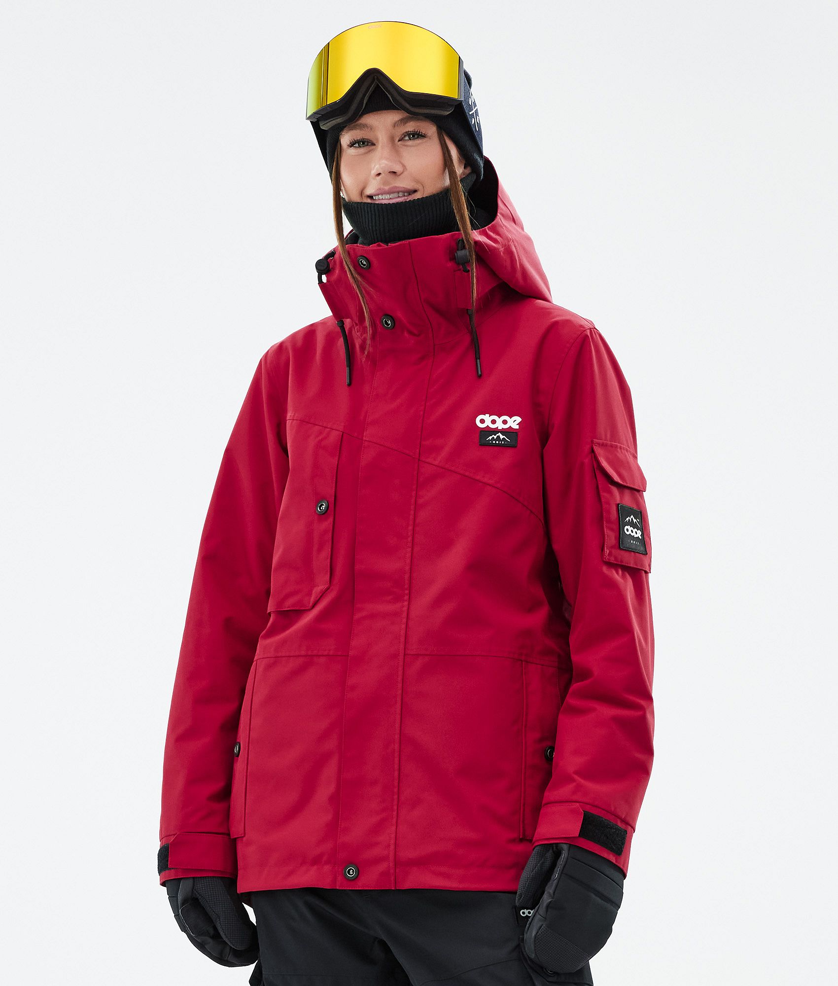 Snowboard Jacket For Women Deep Red