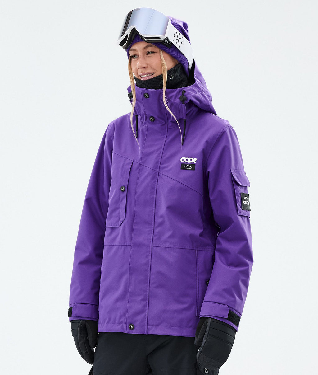 Snowboard Jacket For Women Vivid Purple