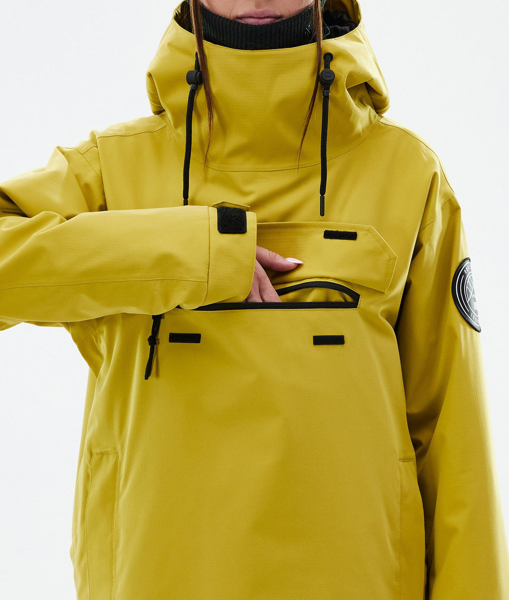 Snowboard Jacket For Women Yellow