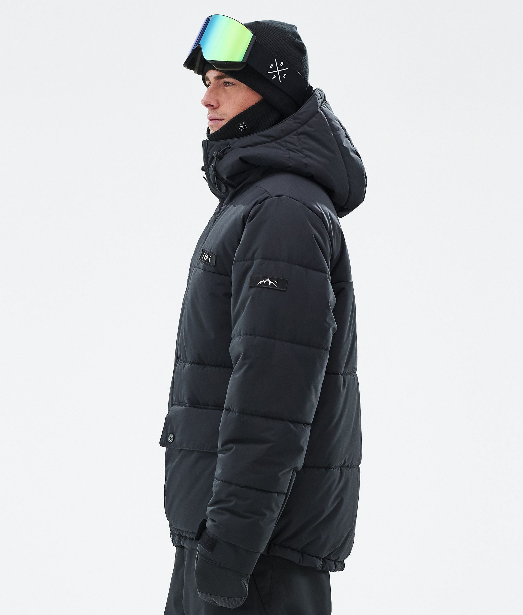 Snowboard Jacket For Men Black