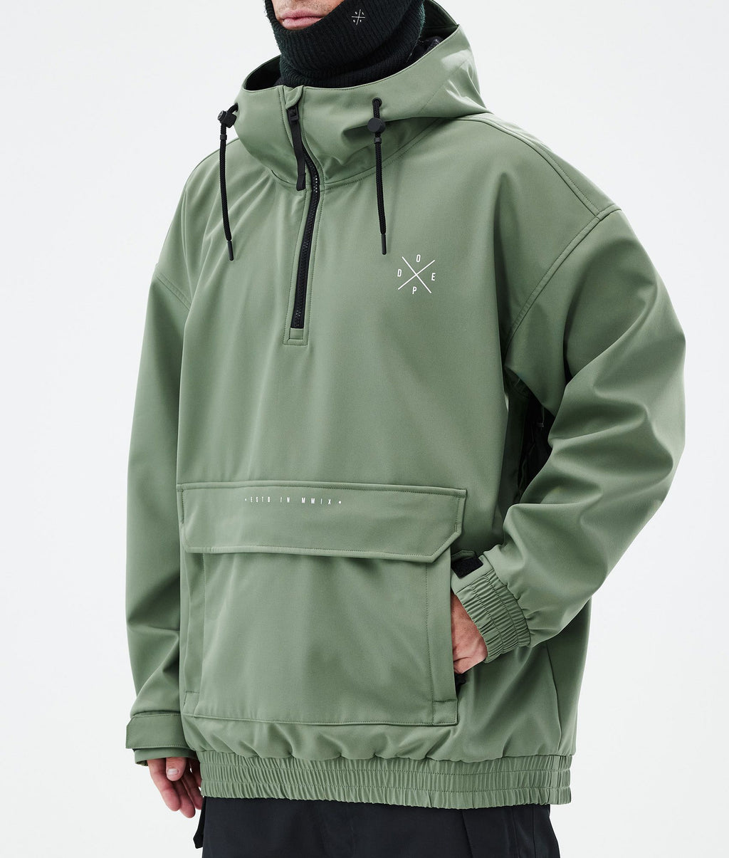Snowboard Jacket For Men Moss Green