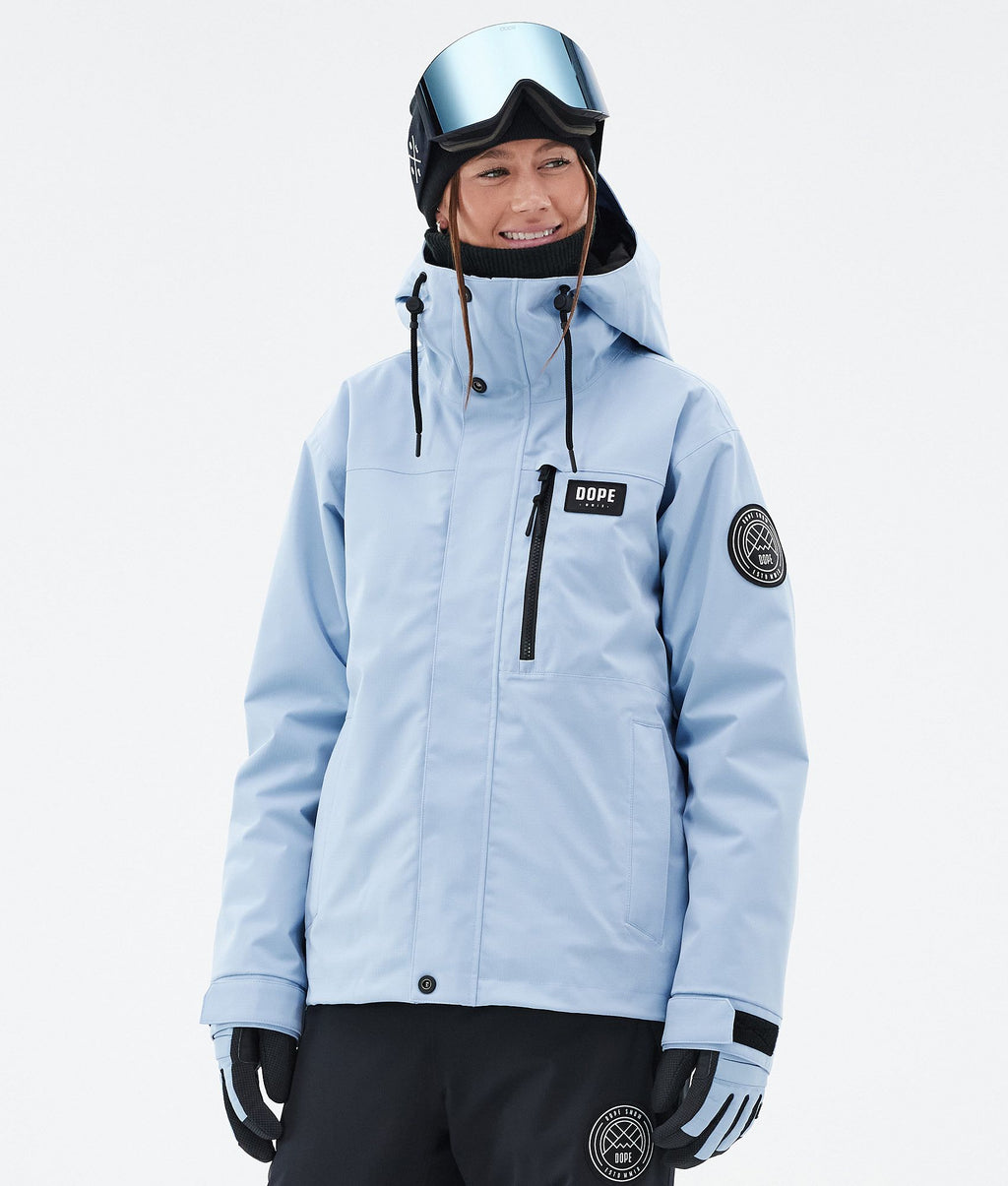 Snowboard Jacket For Women Light Blue