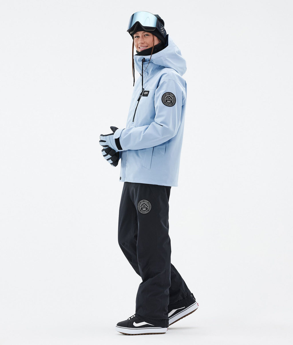 Snowboard Jacket For Women Light Blue