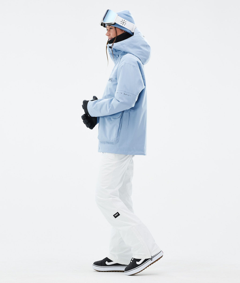 Snowboard Jacket For Women Light Blue