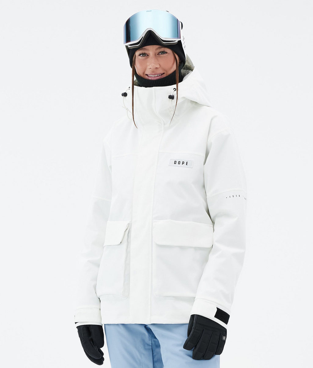 Snowboard Jacket For Women Whitish