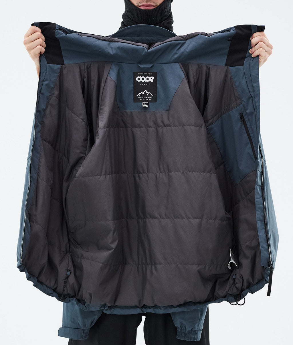 Snowboard Jacket For Men Metal Blue