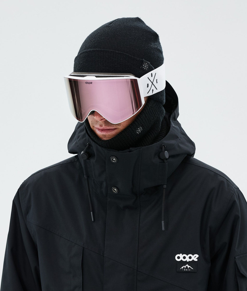 Ski Goggles White/Champagne Mirror