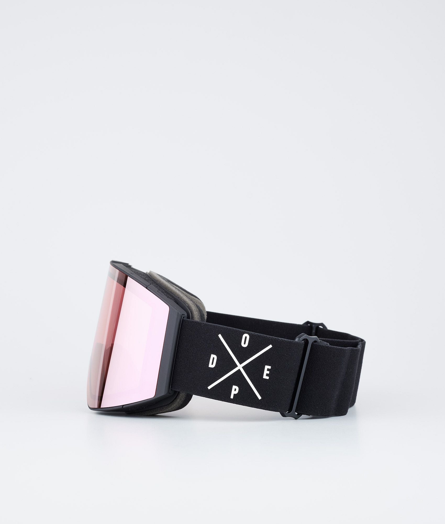 Ski Goggles Black/Pink Mirror