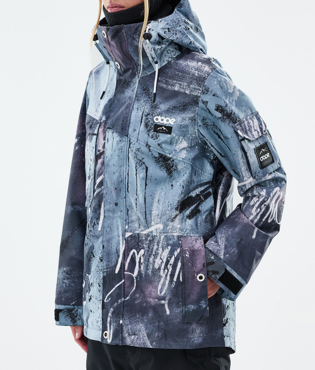 Snowboard Jacket For Women Punk Blue