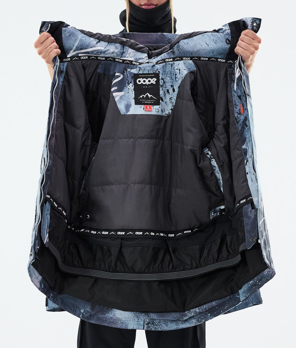 Snowboard Jacket For Women Punk Blue