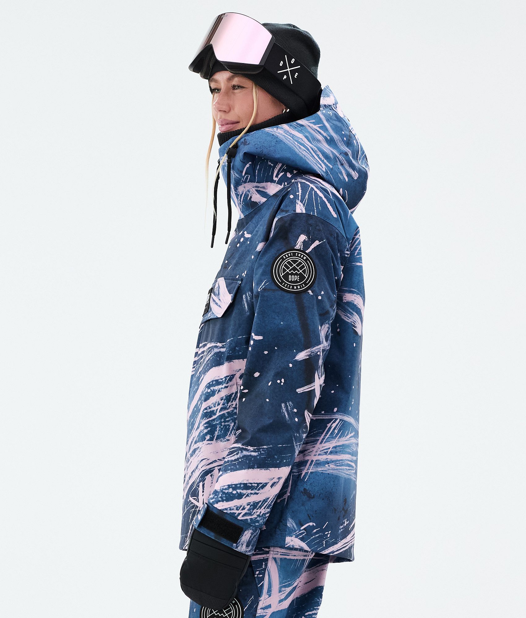 Snowboard Jacket For Women Carvings Pink