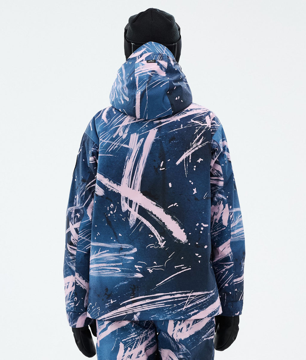 Snowboard Jacket For Women Carvings Pink