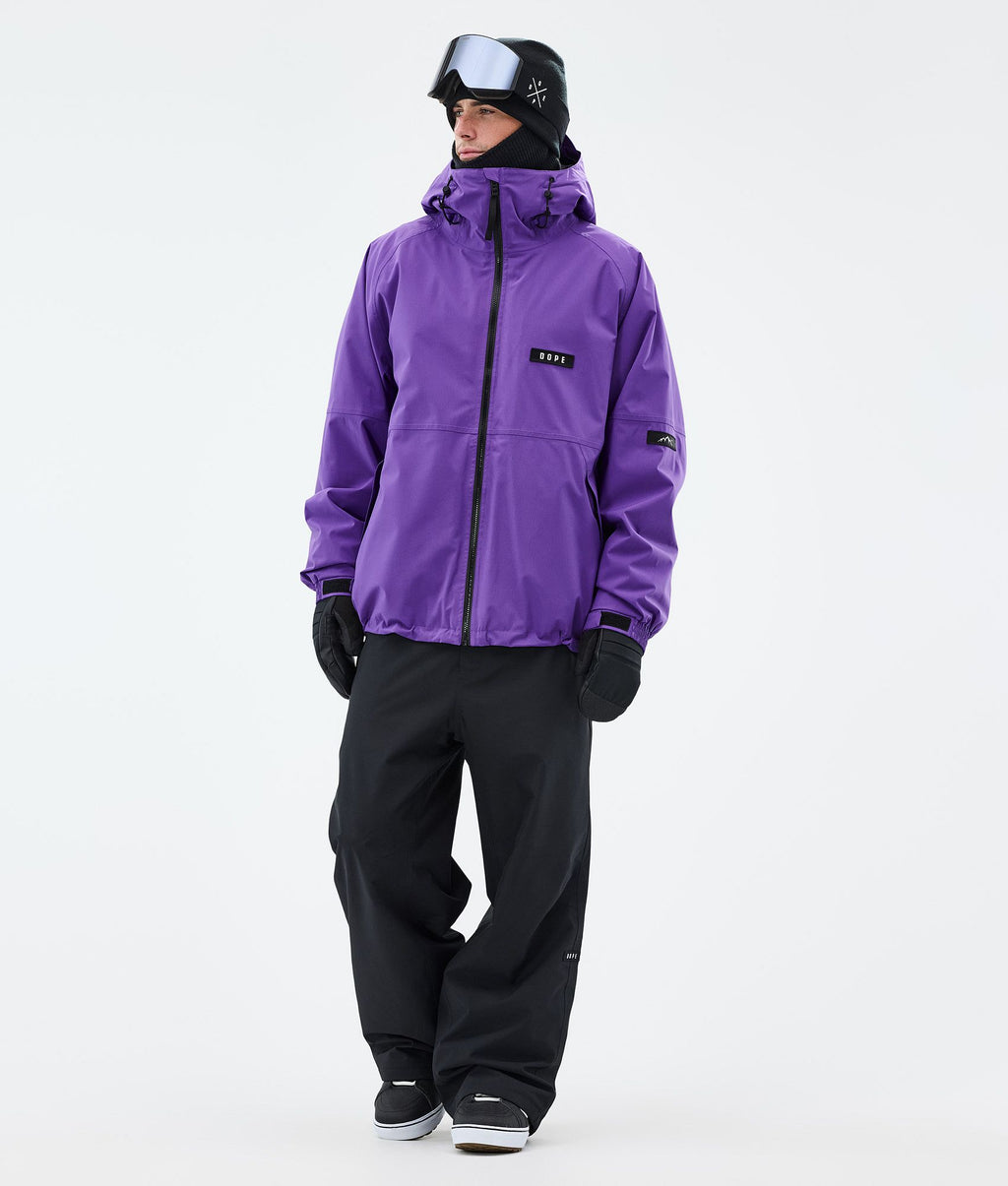 Snowboard Jacket For Men Vivid Purple