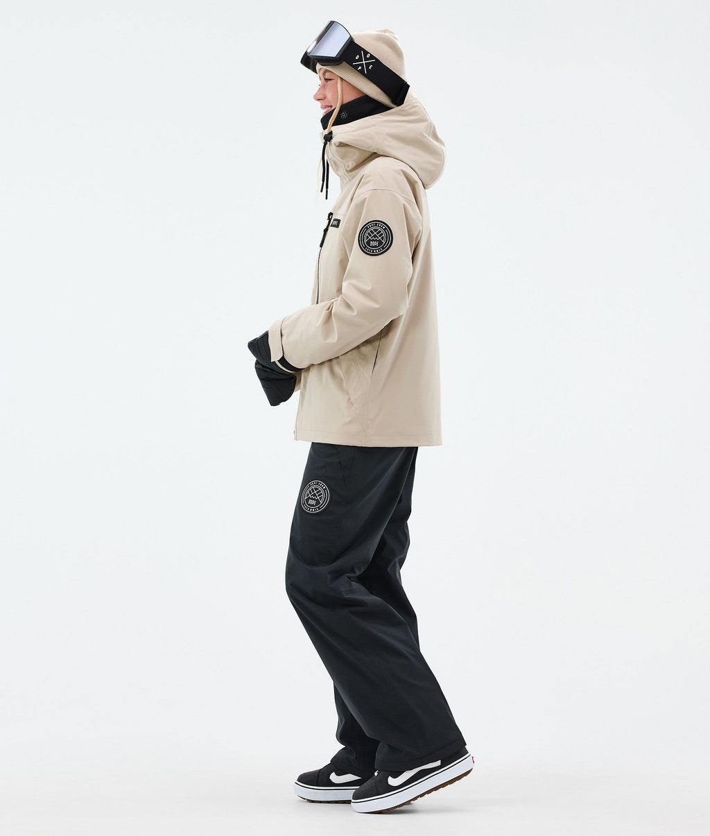 Snowboard Jacket For Women Sand