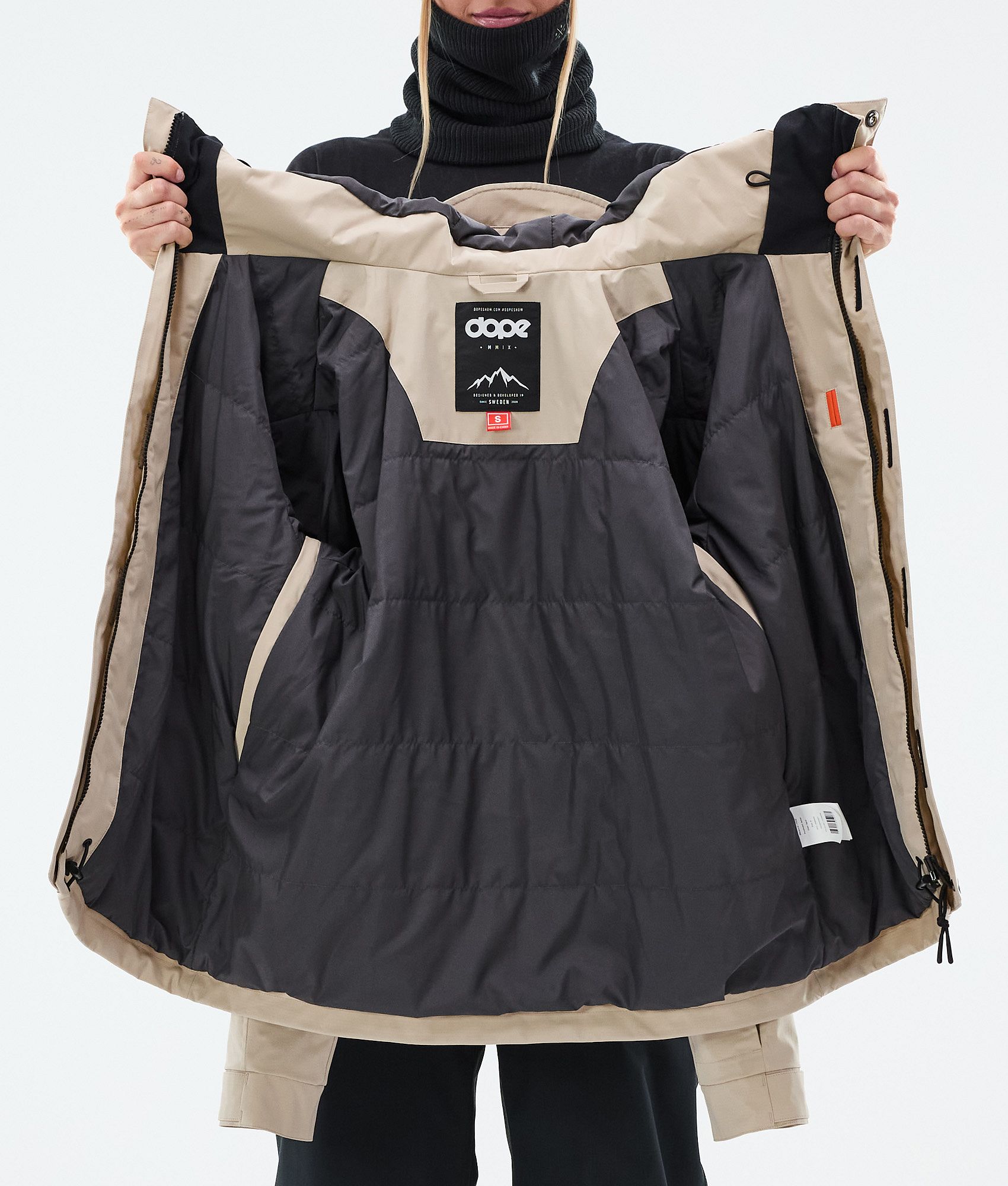 Snowboard Jacket For Women Sand