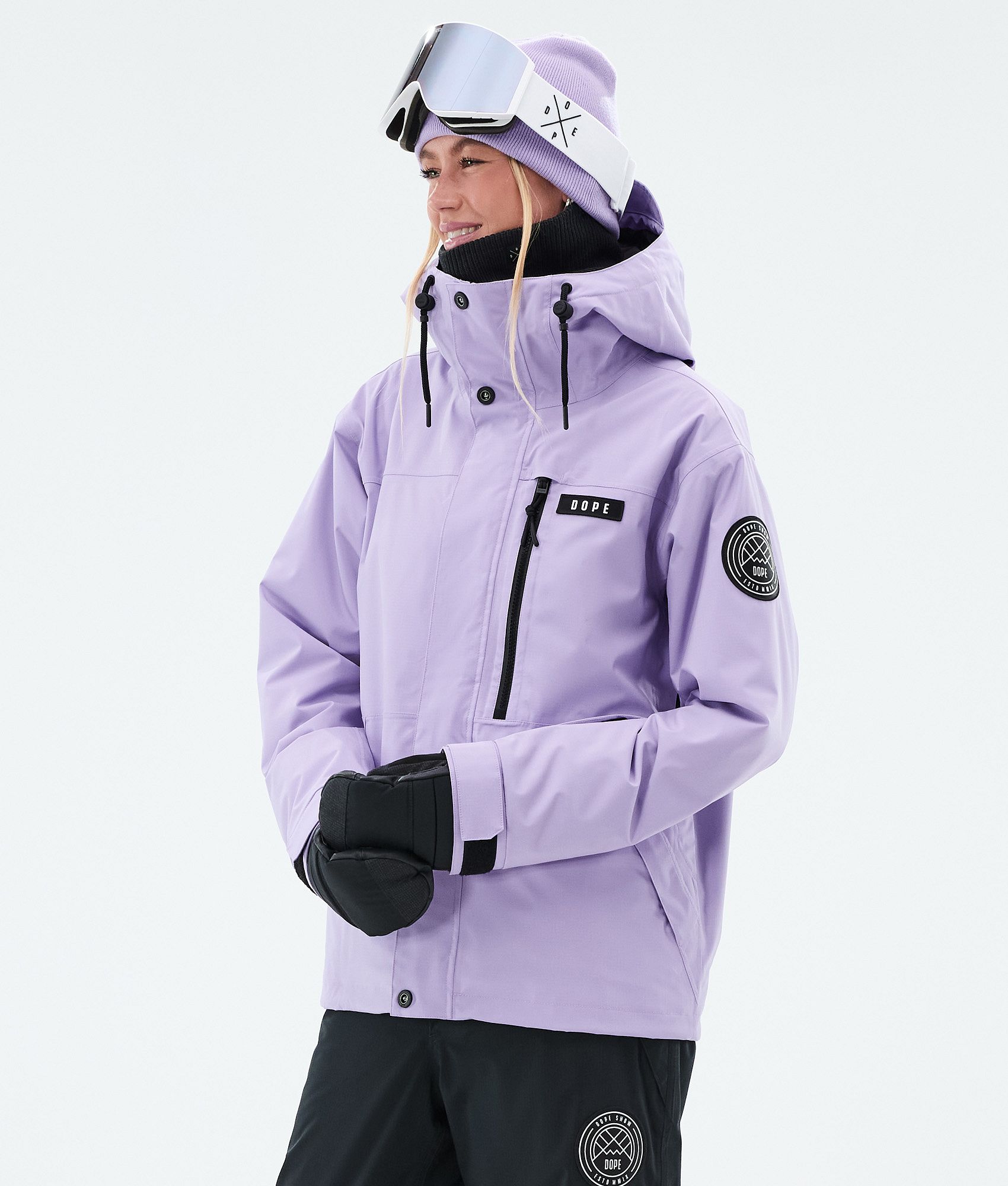 Snowboard Jacket For Women Faded Violet