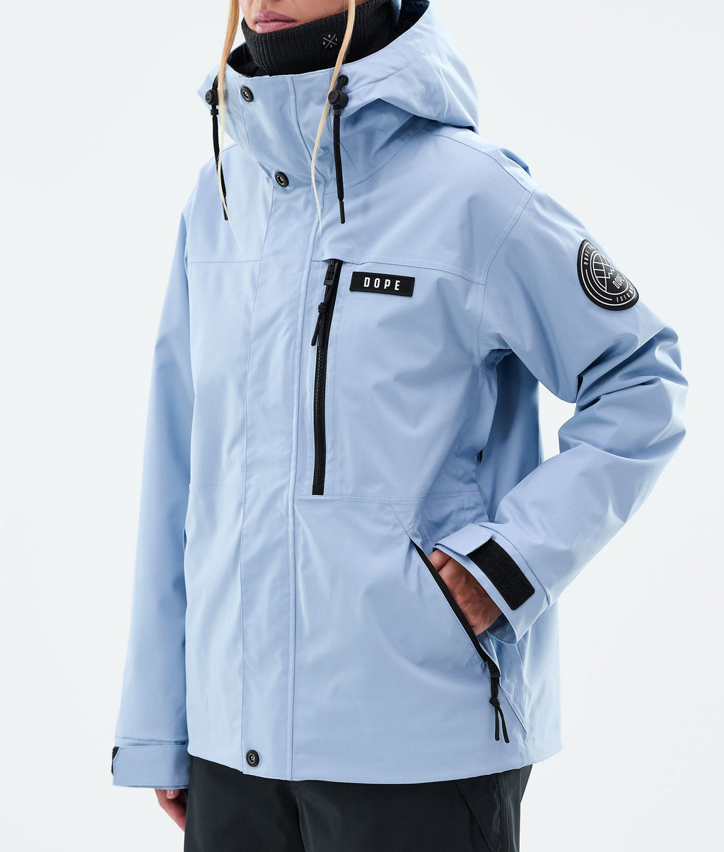 Snowboard Jacket For Women Light Blue