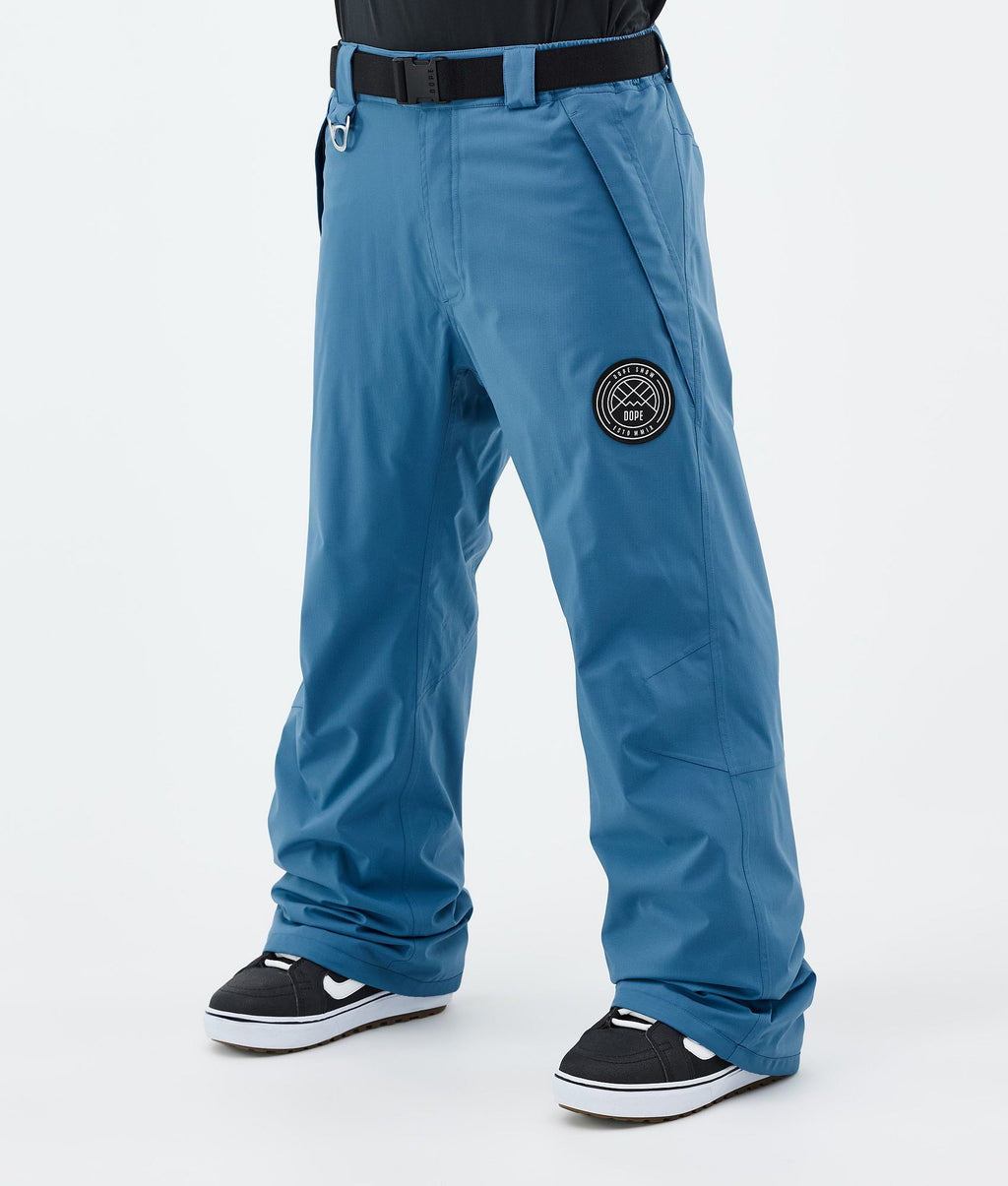 Snowboard Pants For Men Blue Steel
