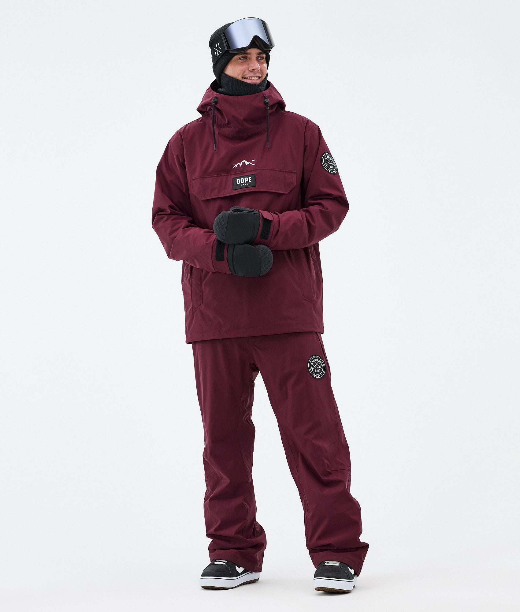 Snowboard Pants For Men Burgundy