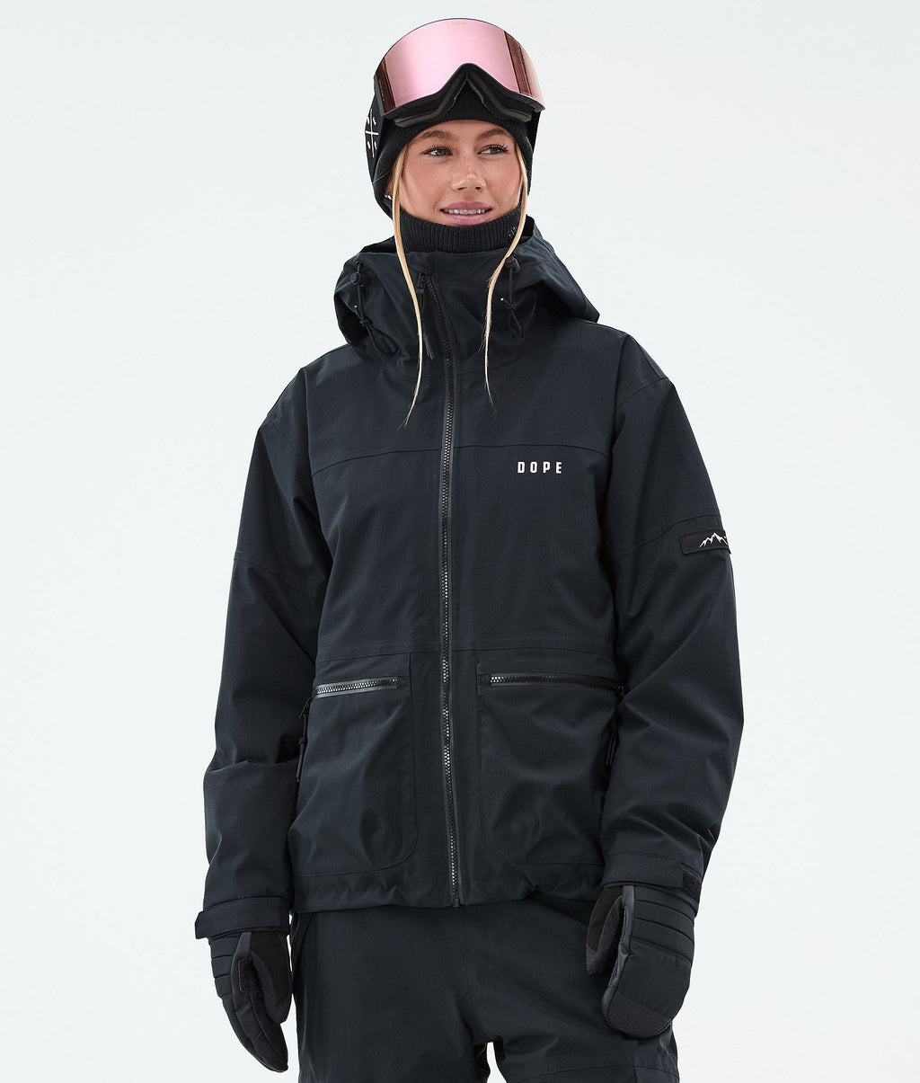 Snowboard Jacket For Women Black
