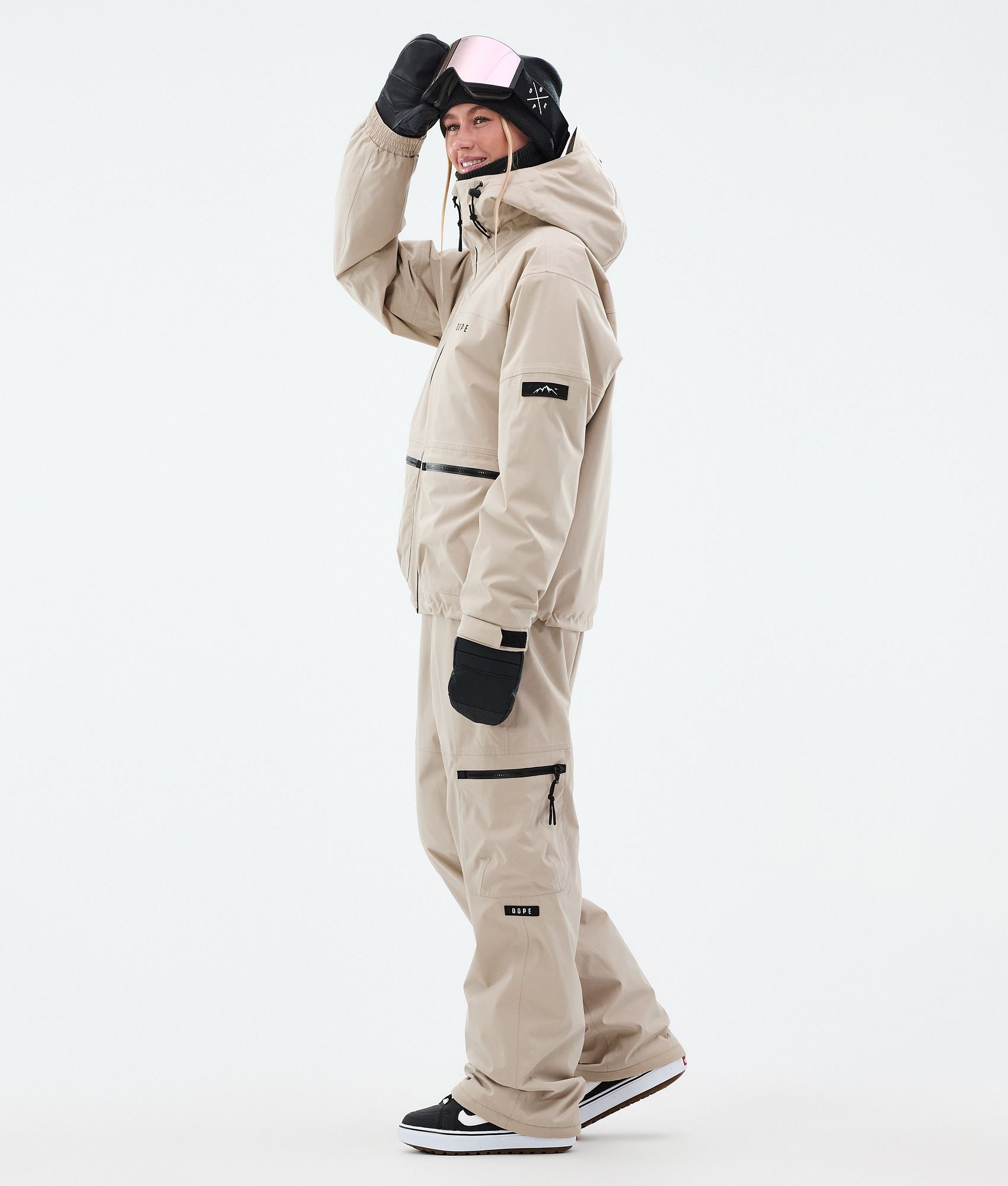 Snowboard Jacket For Women Sand