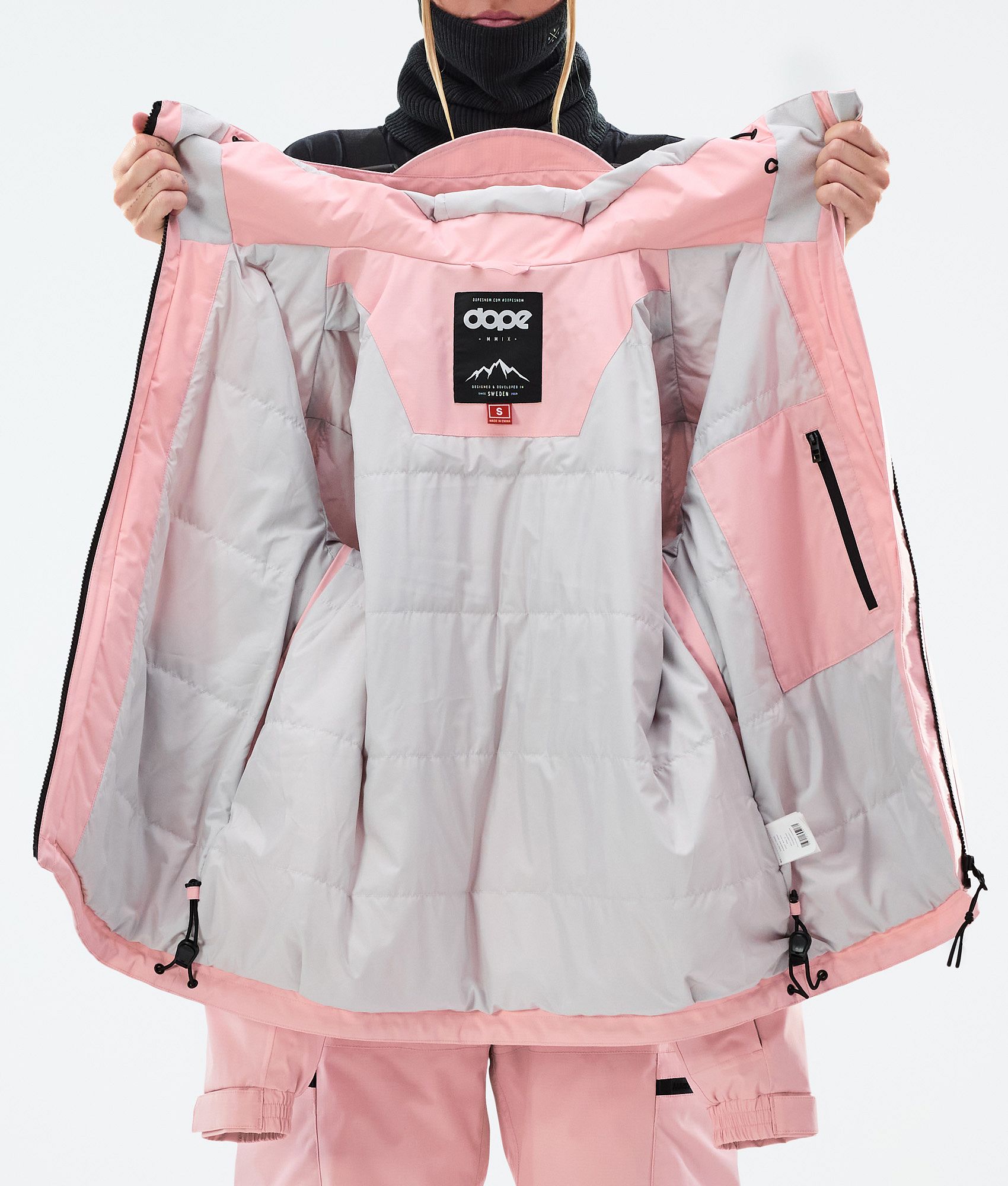 Snowboard Jacket For Women Soft Pink