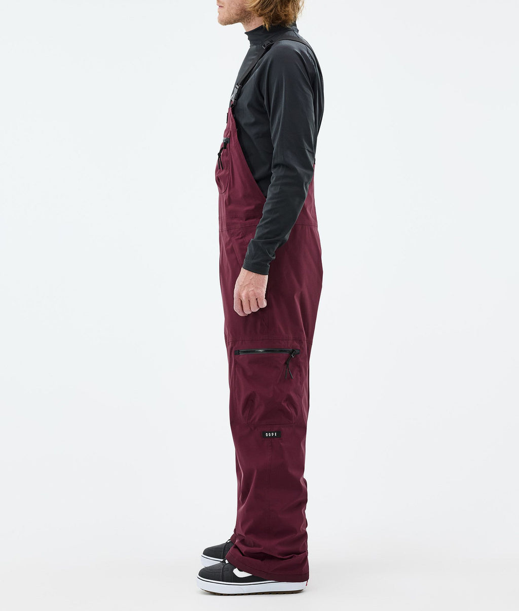 Snowboard Pants For Men Burgundy