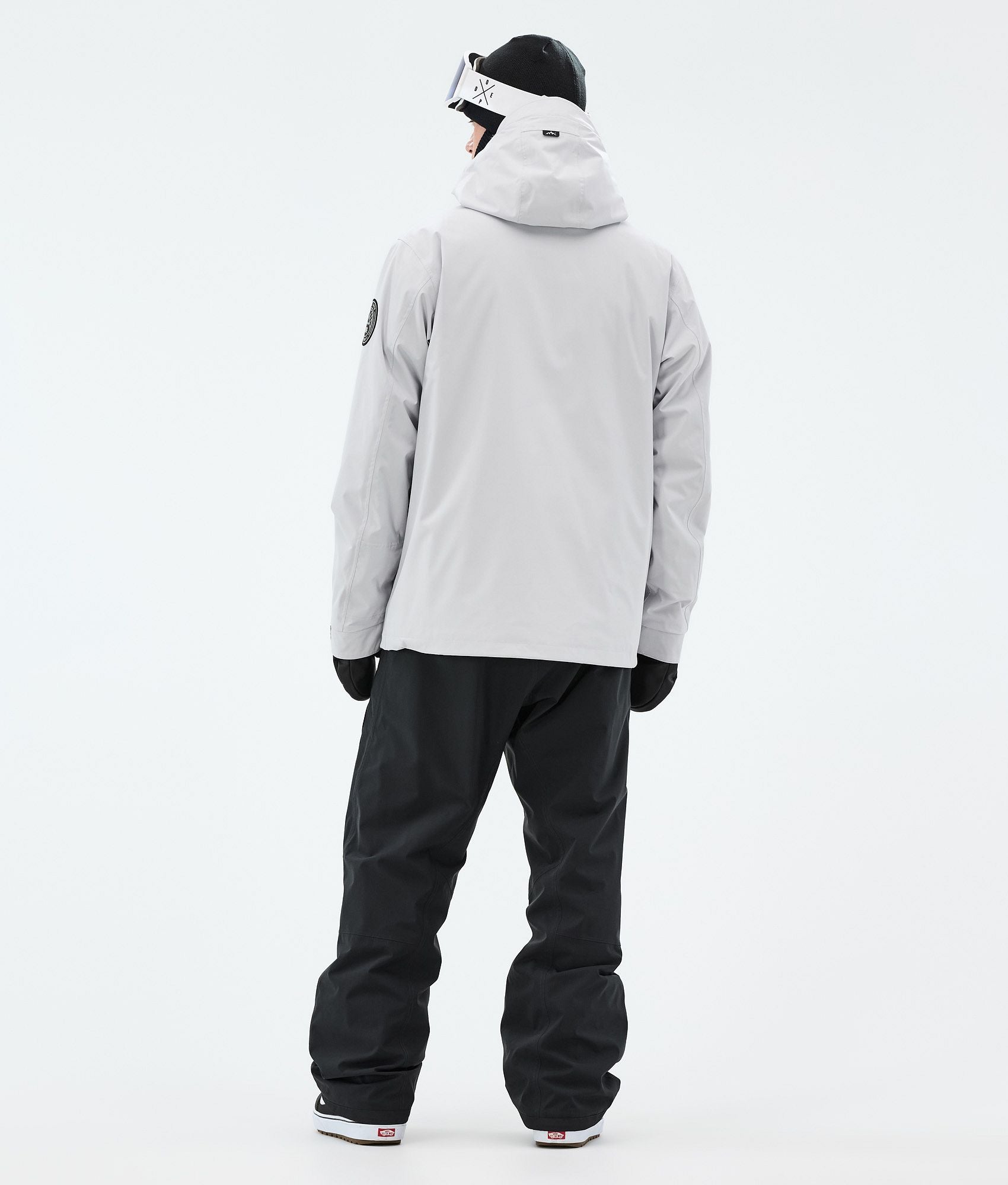 Snowboard Jacket For Men Light Grey