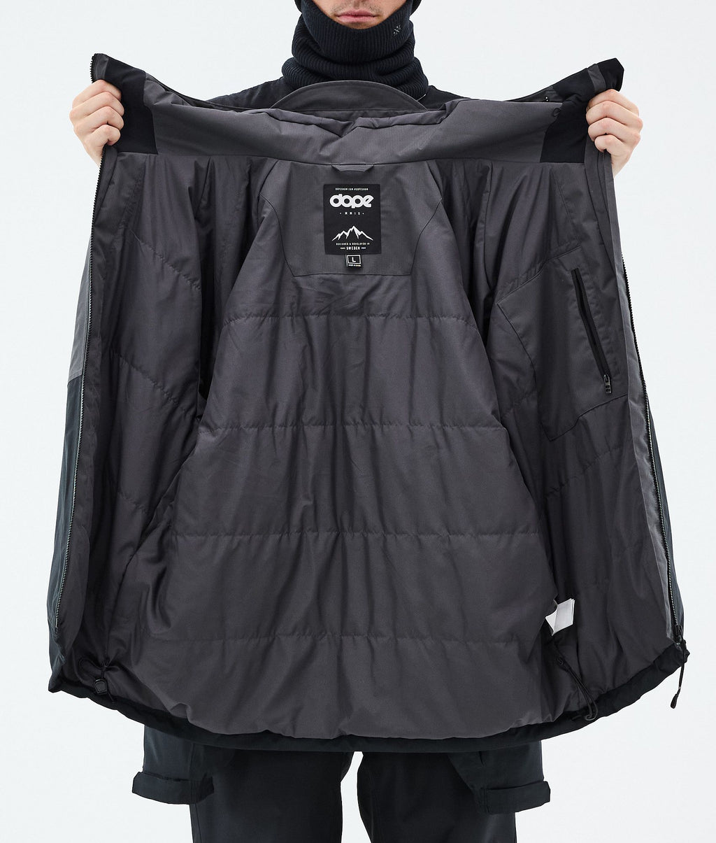 Snowboard Jacket For Men Sport Phantom/Light Grey/Black