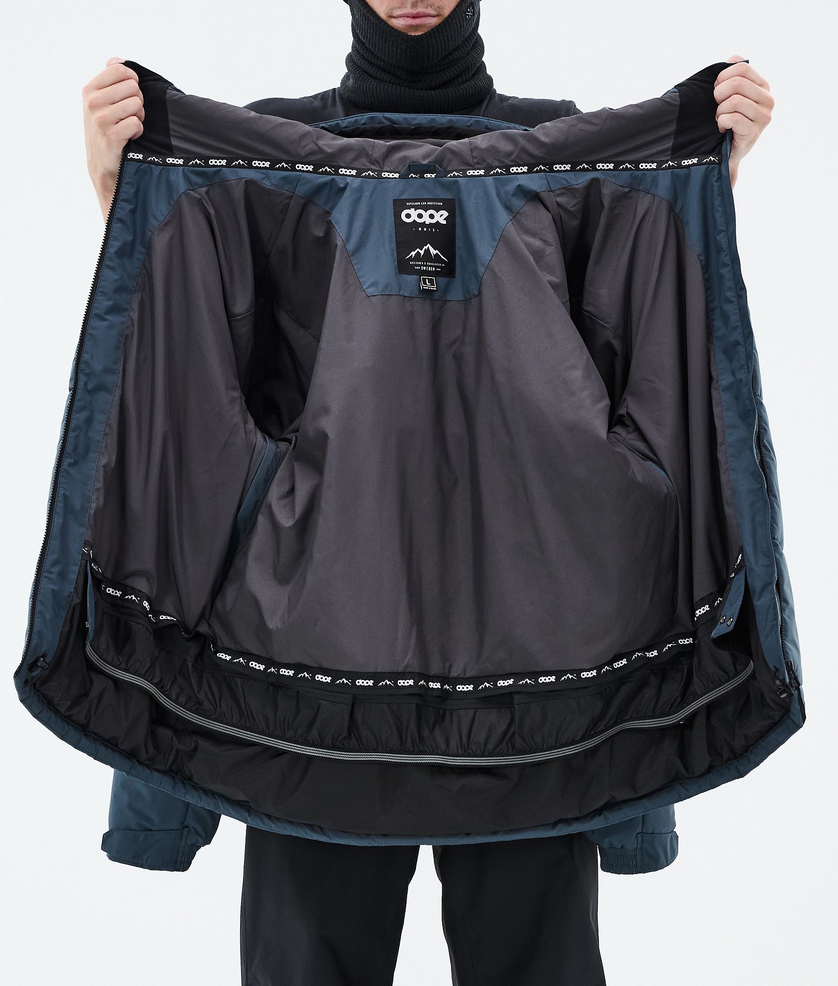 Snowboard Jacket For Men Metal Blue